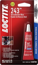 Loctite 1330799 243 Blue Oil Resistant Threadlocker Tube - 6 ml