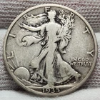 1935 S Walking Liberty Half Dollar, Great Album Filler! 90% Silver Coin WL-35s