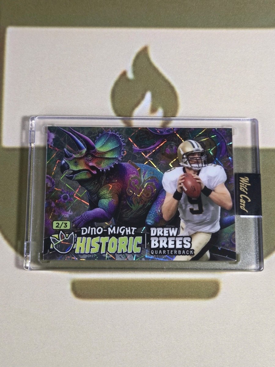 2024 Wild Card Dino-Might PREHISTORIC 🔥 Drew Brees 2/3
