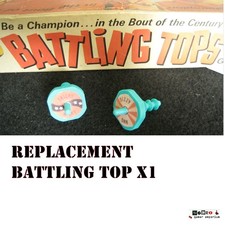 Battling Tops Board Game Replacement Top x1 - Ideal Games 1960s/ 70s compatible