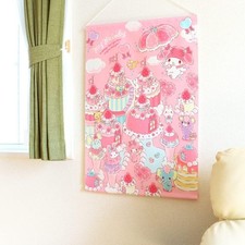 Sanrio My Melody tapestry wall hanging 3 Designs Polyester Decor made in Japan
