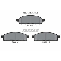 Textar BremsbeläGe Bremsbelegsatz Vorne FüR Nissan NV200 Evalia
