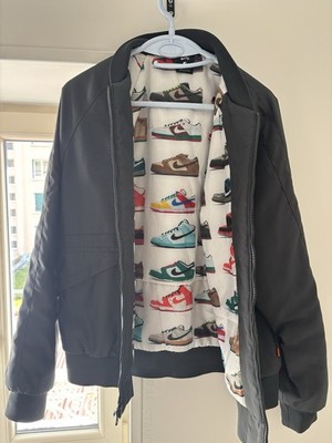Nike SB ISO Orange Label Bomberjacke Smoke Grey M