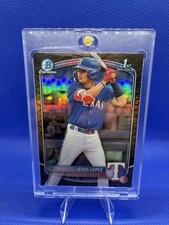 2025 Bowman - Chrome Prospects Jesus Lopez #BCP-88 Reptilian Refractor (RC)