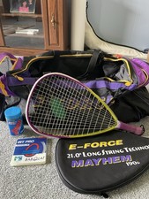 E-Force Racquetball Bag, sweatshirt, and shorts- made In USA