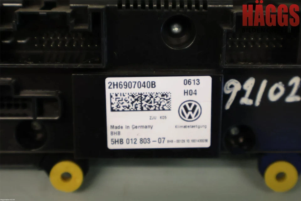 Centralina clima ORIGINALE VW AMAROK (2HA, 2HB, S1B, S6B, S7A, S7B) 2018 - Immagine 3 di 3