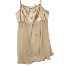 VTG VICTORIAS SECRET BABYDOLL NIGHTGOWN LINGERIE FAIRY Y2K COQUETTE WHIMSICAL LG