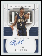 2020 Panini National Treasures T.J. Ford Signatures /99
