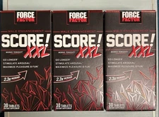 Force Factor Dietary Supplement 3 Packs X 30 Tablets Exp.08/26
