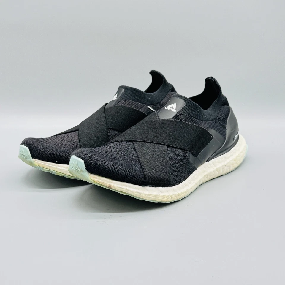 Adidas Ultra Boost Shoes Womens 6 Black Running Slip On Laceless Sneakers - Image 4 of 4