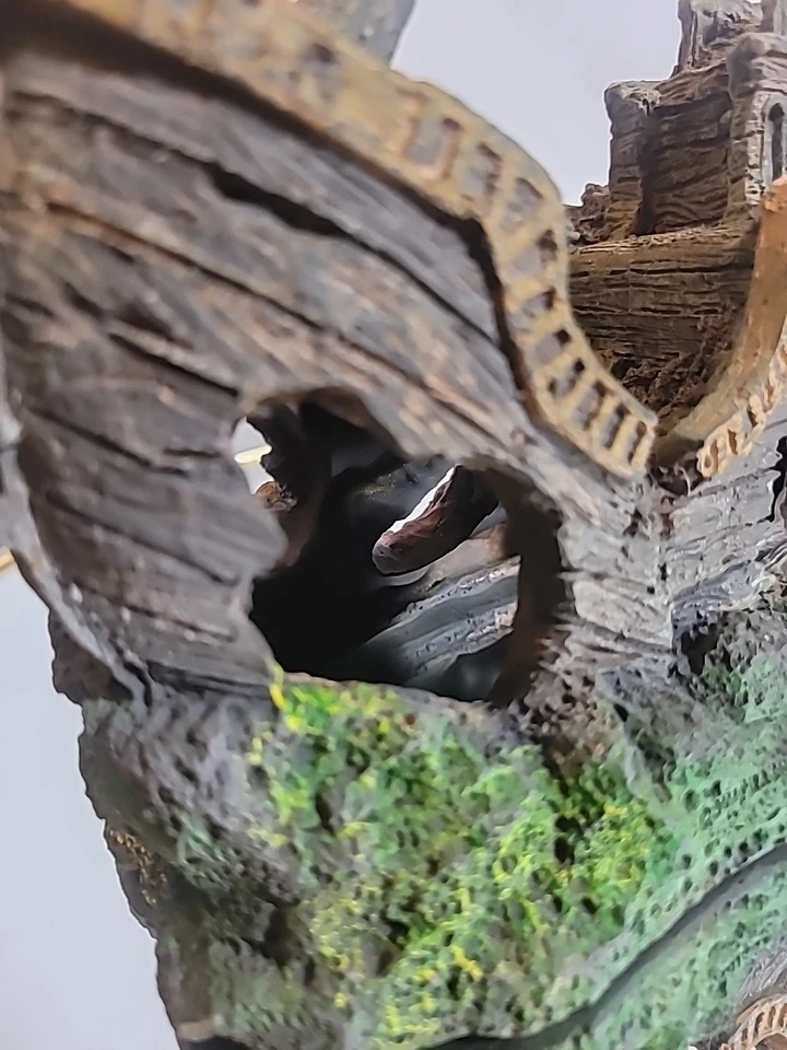 Acuario Hundido Barco Pirata Resina Peces Hábitat Decoración Ornamento Usado en Excelente Condición Foto 4 de 4