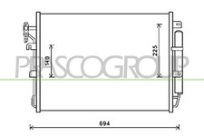 Condensateur Land Rover DISCOVERY