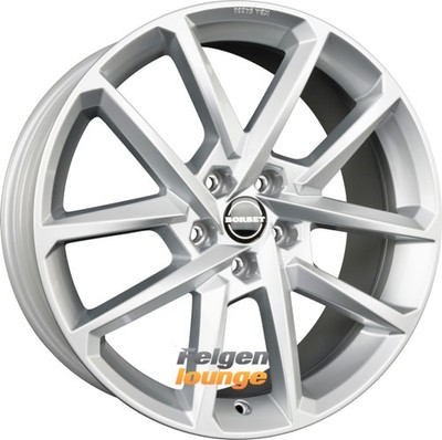 4x BORBET N Crystal Silver 8x19 ET25 5x112 Alufelgen 19 Zoll