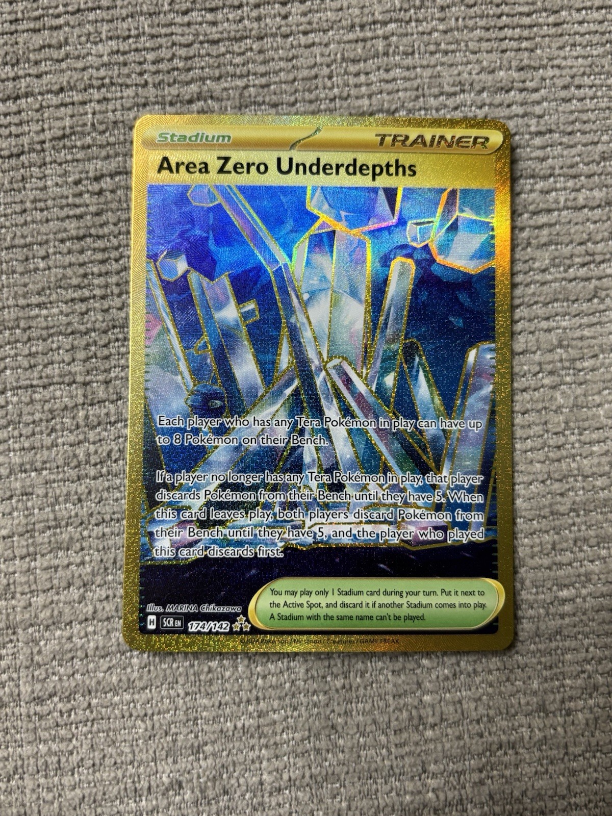 Area Zero Underdepths 174/142 Sv07: Stellar Crown Holo