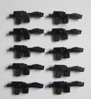 10 Black Stormtrooper Blasters Weapon NO FLOAT Star Wars for Vintage