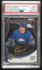 2020 Ultimate Collection Showcase Onyx Black 11/15 Dylan Cozens PSA 9 Auto 04f2