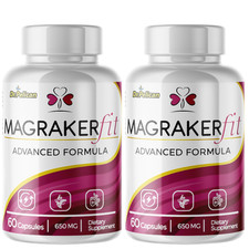 Magrakerfit- Keto  Weight Support- 2 Bottles- 120 Capsules