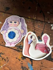 Fan Art Stickers Sweet Secrets & Keepers Princess Swan Set