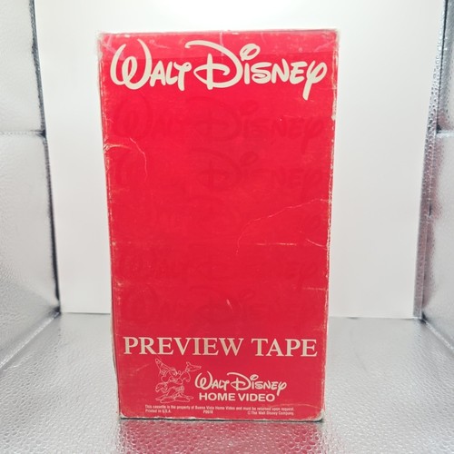 Walt Disney Brave Little Toaster 91 VHS Preview Tape Screen Promotional Use Only - Picture 3 of 5