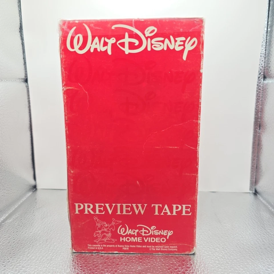 Walt Disney Brave Little Toaster 91 VHS Preview Tape Screen Promotional Use Only - Image 3 of 4