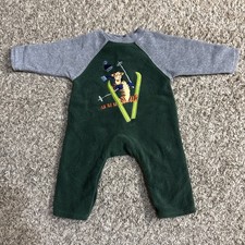 Vintage Disney Tigger Skiing Fleece Baby/Toddler 1pc One Piece Size 6M 6 Months