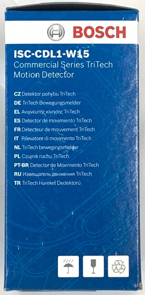 Bosch ISC-CDL1-W15 Commercial Series TriTech Motion Detector *Sealed Box* - Image 3 of 4