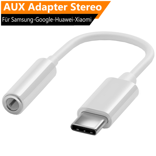 Usb Typ C Auf Zu 3,5Mm Klinke Aux KopfhöRer Adapter Handy Tablet Verbinder Kabel-image