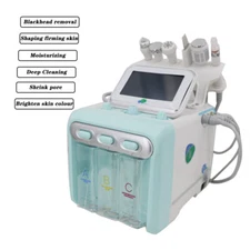 6 IN 1 Hydrogen Oxygen Facial Beauty Machine Deep Cleansing Rejuvenation Device