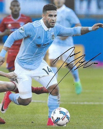 Dom Dwyer Sporting Kansas City Signed Autographed 8x10 Photo COA w/Proof..... - 第 1/2 張圖片