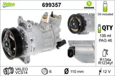 VALEO 699357 Kompressor, Klimaanlage für VW