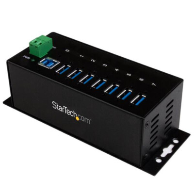 StarTech ST7300USBME Startech Accessory 7Pt Industrial Usb3.0 Hub Esd Surge