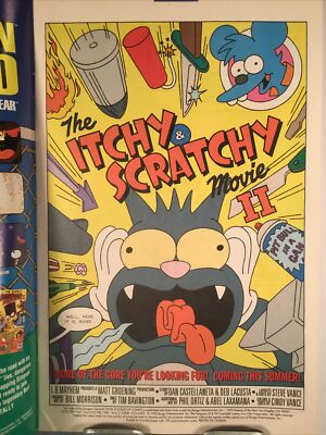 Itchy Scratchy & Comics and アメコミ 1994年版⁄3冊セット - | in
