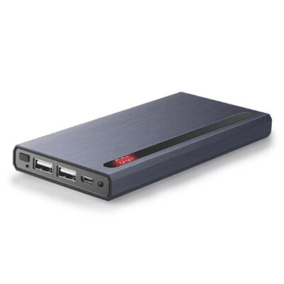 4K Power Bank Camera with 10000mAh HD 1080P Mini Security Wireless black