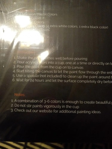 Acrylic Pouring Paint Set | 30 Vibrant Colors Including An Array Of Metallic, Ne - Picture 5 of 5