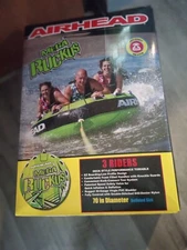 FxAirhead Mega Ruckus 70" 3 Person Towable Ski PVC Waterski Tow Raft Tub - New!!