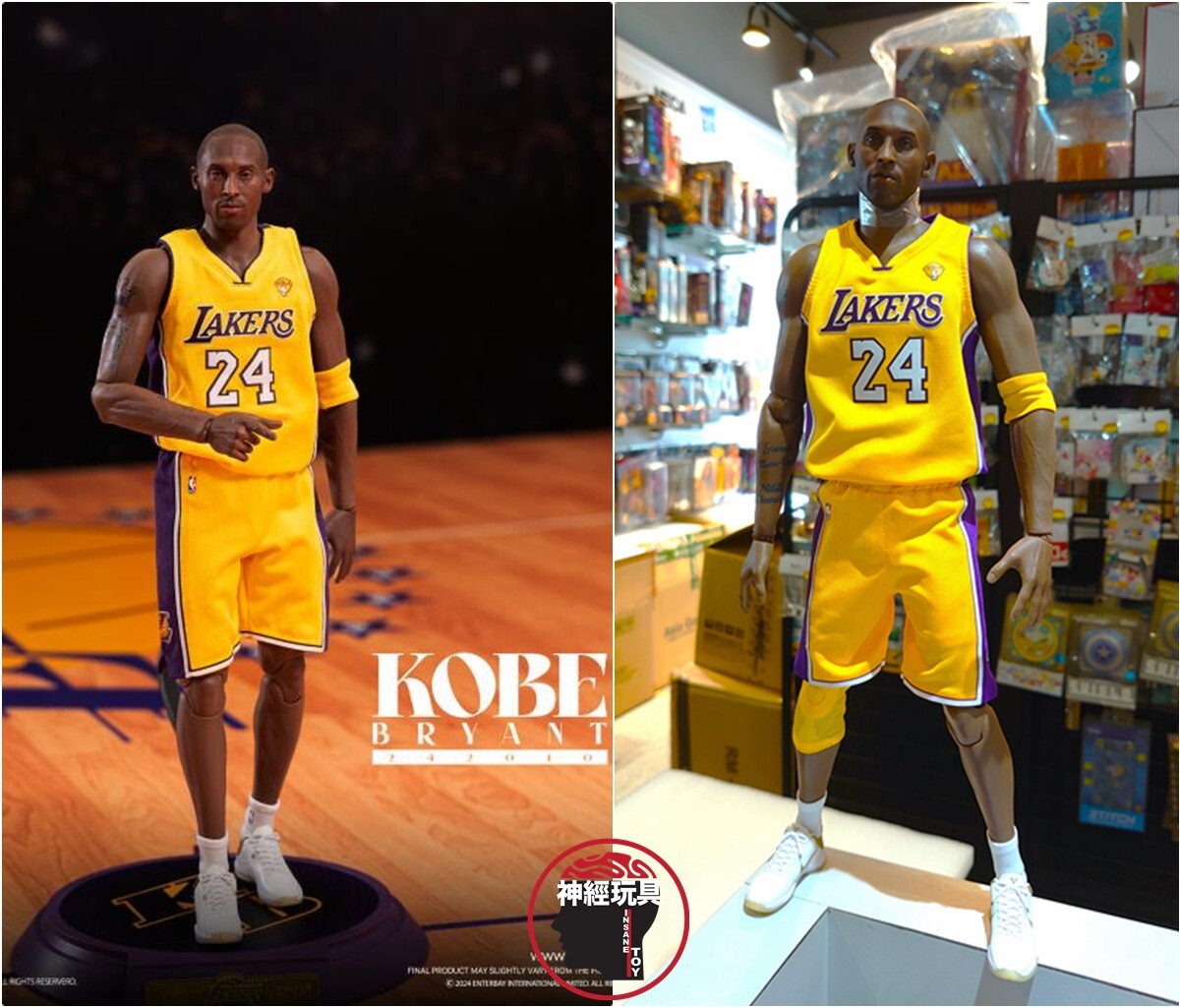 ENTERBAY NBA 1/6 Kobe Bryant 2010 Champion Limited EDITION