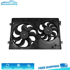 620-799 Radiator Cooling Fan Assembly For 1999 2000 2001-2005 Volkswagen Jetta