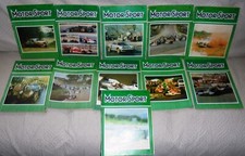 Vintage 1977  11  MOTOR SPORT Magazines Vol LIII No. 1 to 12 Missing No. 9