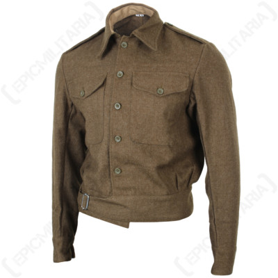 British Army 40 Pattern Tunic - WW2 Repro Soldier Uniform British Army 40 Pattern Tunic - WW2 Repro Soldier Uniform