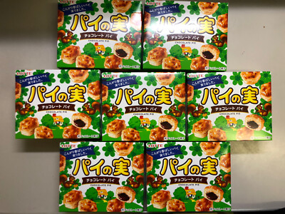 LOTTE Chocolate Sweet Candy Snack Food Pie Crispy Bite Puff 64 Layers Box Japan
