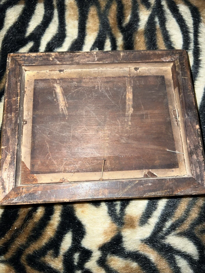 Antique Etching Devil's Dyke. The Old Dyke House Hotel In Beautiful Gold Frame - Image 3 of 4