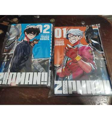 Zipman Manga by Yusaku Shibata Volume 1-2(END) Fullset English