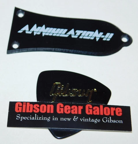 Epiphone Jeff Waters Truss Rod Cover Annihilation 2 Flying V Guitar Parts Custom