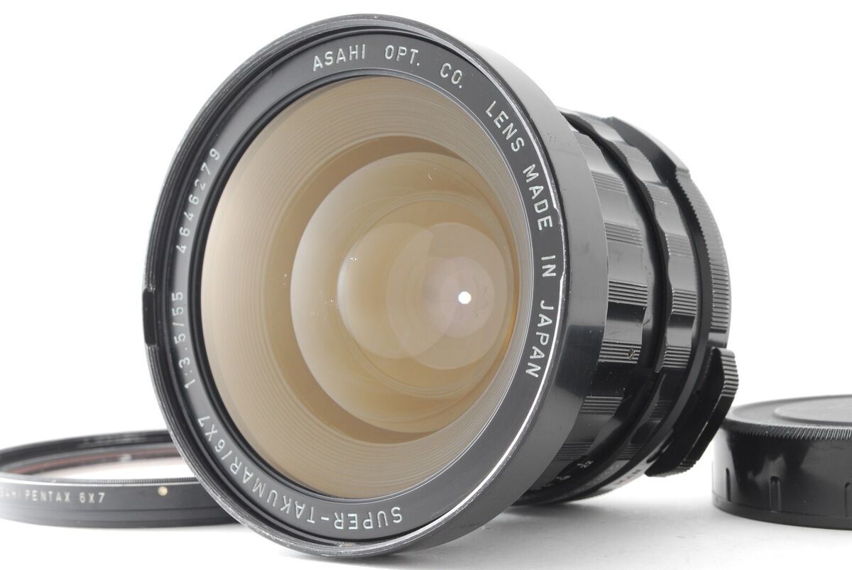 NEAR MINT】Pentax SMC Takumar 6x7 55mm f3.5 Lens for 67 Film NEAR MINT】Pentax SMC Takumar 6x7 55mm f3.5 Lens for 67 Film