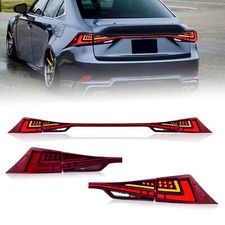 Custom Led Tail Lights For Lexus Is250 Is300 Is350 Isf 2014-2020 W Middle Light