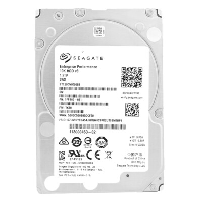 Seagate 1,2Tb ST1200MM0088 128Mb Cache 10000Rpm Sas III 2,5'' Zoll