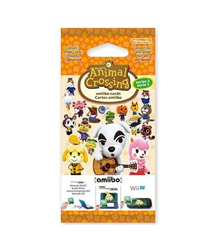 Animal Crossing: Happy Home Designer Amiibo Cards Pack Series 2 Nintendo 3DS/Wii