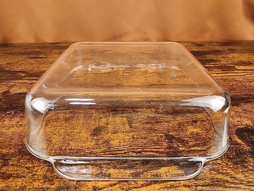 Pyrex 222 Casseruola quadrata da forno teglia per torte piatto 8x8x2 pollici. 2Qt-2L Con Manici! - Foto 9 di 13