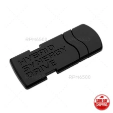 Black HYBRID SYNERGY DRIVE Car Fender Rear Liftgate Emblem Badge Logo for Toyota
