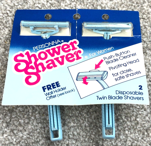 Vintage Personna Razor Womens Shower Shaver NOS Sealed 1983 80s Movie ...